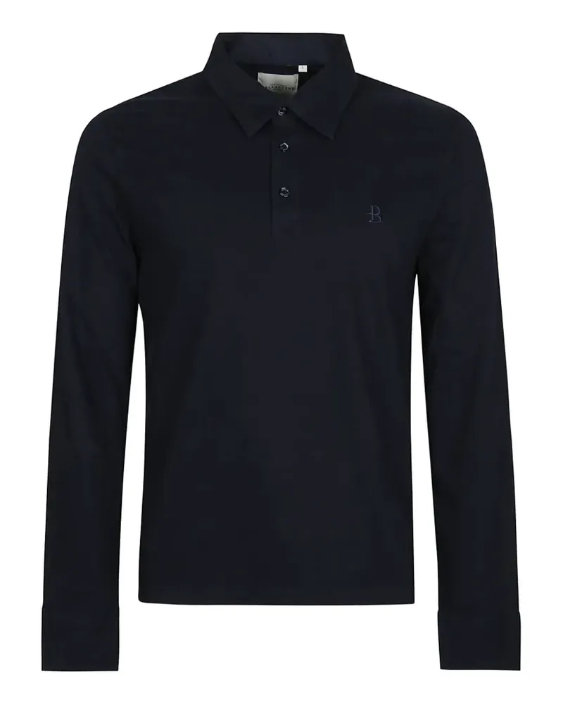 Ballantyne long-sleeved polo shirt - Blau Blau