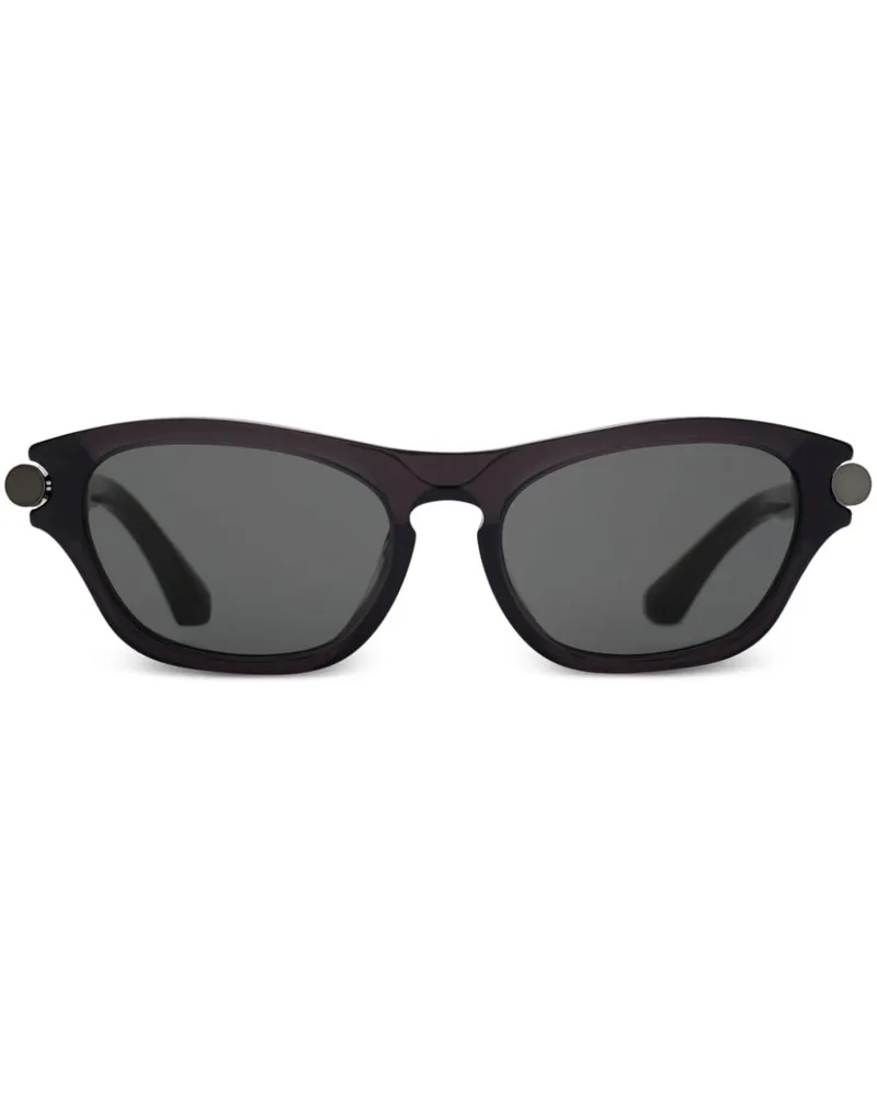 Burberry Sonnenbrille mit Wayfarer-Gestell Schwarz