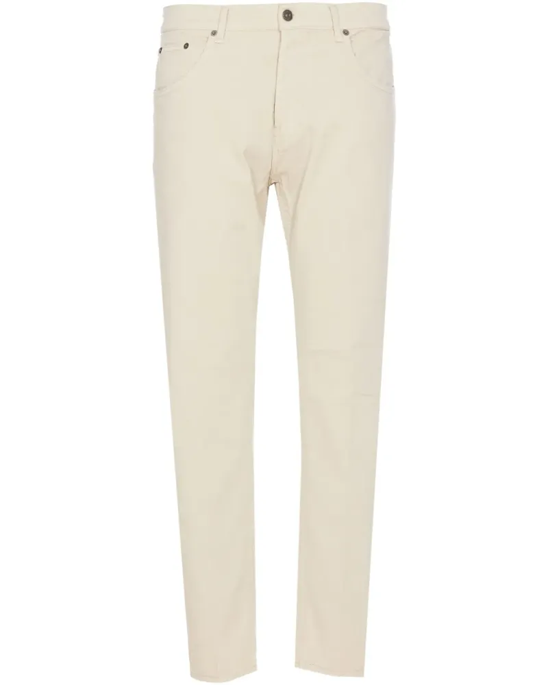 Dondup Jeans mit geradem Bein - Weiß Weiß