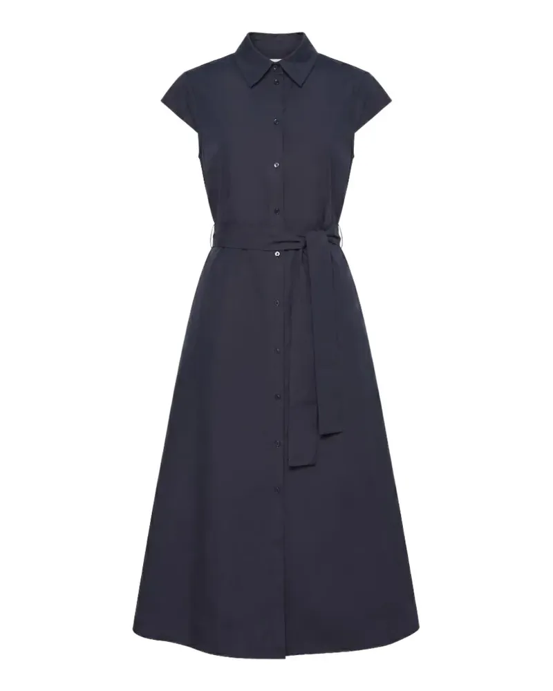 Pennyblack belted A-line midi dress - Blau Blau