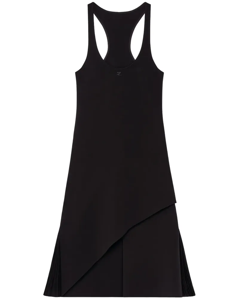 Courrèges Infinity Midikleid - Schwarz Schwarz