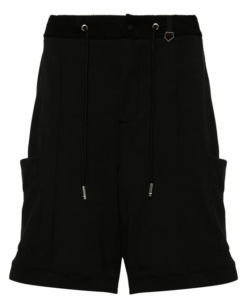 SONGZIO Shorts mit Logo-Patch Schwarz