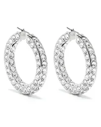 Amina Muaddi Jahlee hoop earrings Silber