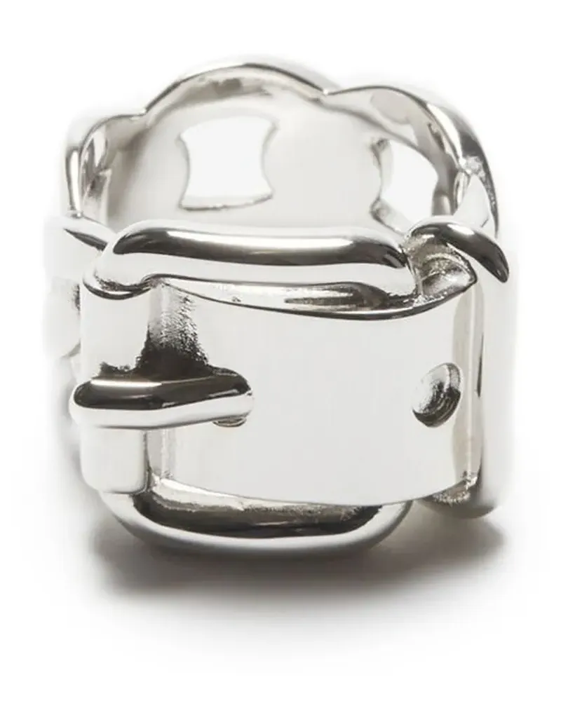 Acne Studios Ring mit Schnalle - Silber Silber