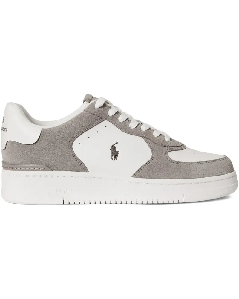 Ralph Lauren Masters Court Sneakers - Weiß Weiß