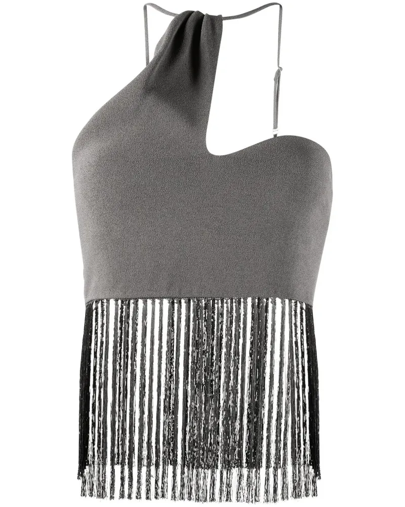 Nanushka Asymmetrisches Top - Grau Grau