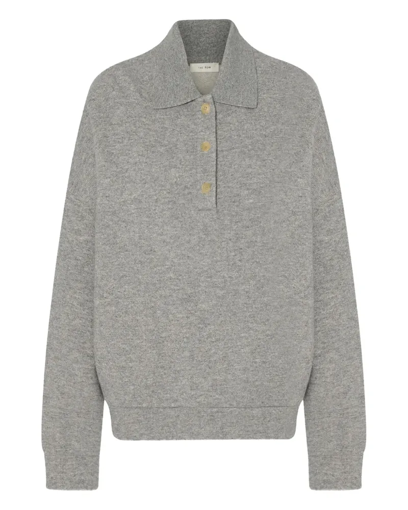 The Row Corzas Poloshirt mit geknöpftem Kragen - Grau Grau