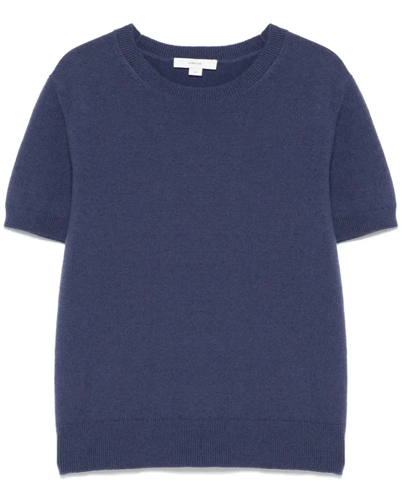 Vince Klassisches T-Shirt - Blau Blau