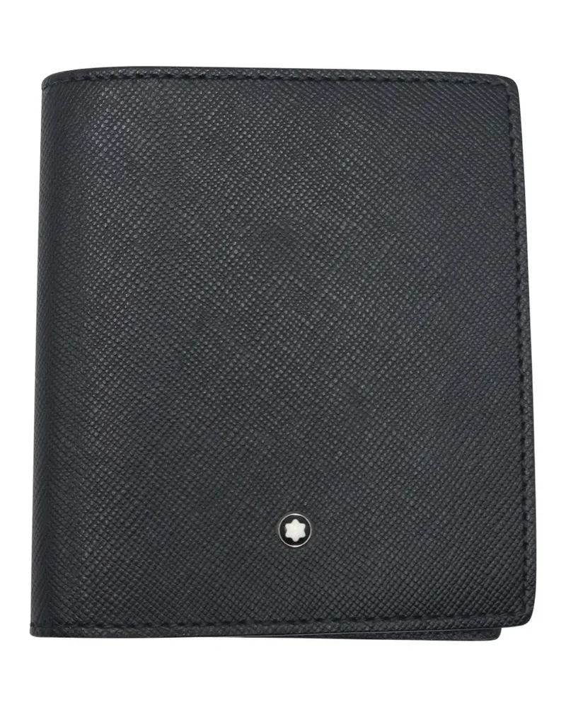 Montblanc bi-fold leather wallet - Schwarz Schwarz