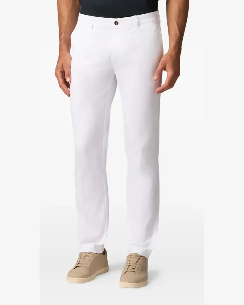 Brooks Brothers Klassische Hose - Weiß Weiß