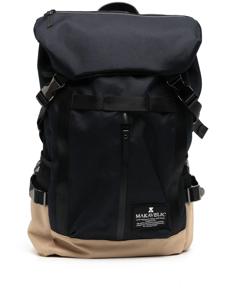 Makavelic Chase Double Line 2 Rucksack Schwarz