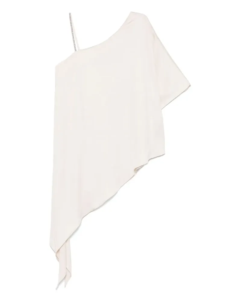 Peserico Asymmetrisches Oberteil - Nude Nude