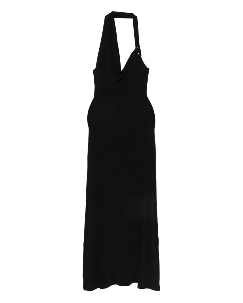 Aya Muse Kleid mit Neckholder - Blau Blau