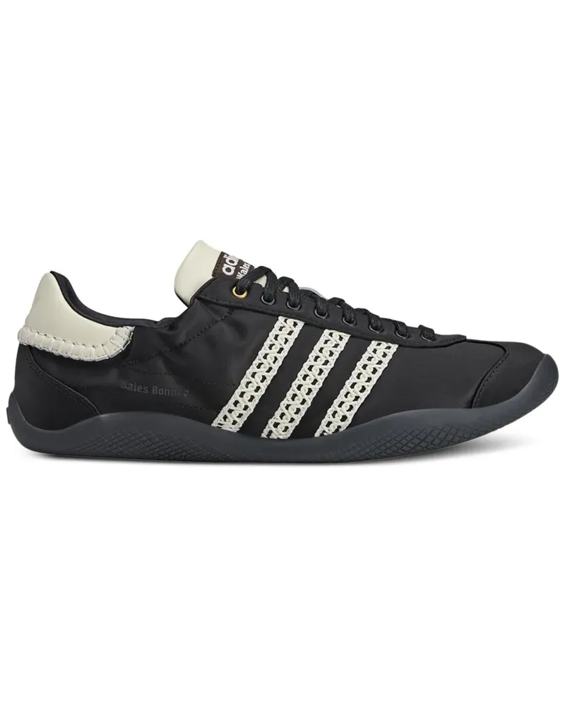 Wales Bonner x  Karintha Lo Satin-Sneakers - Schwarz Schwarz