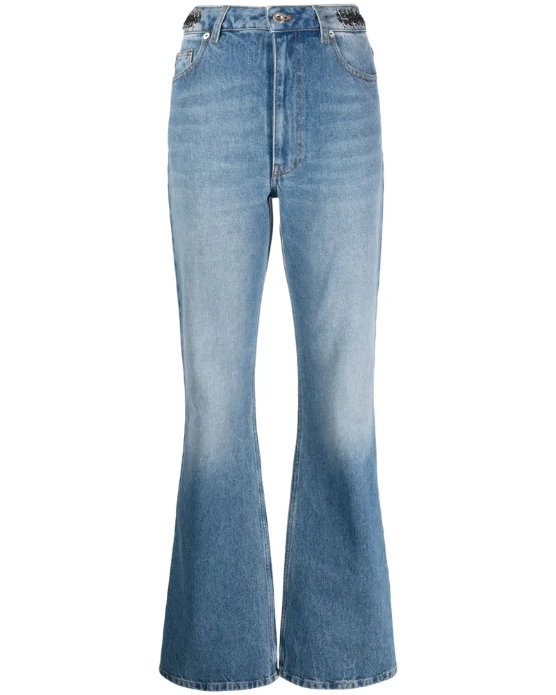 Paco Rabanne Ausgestellte Jeans - Blau Blau