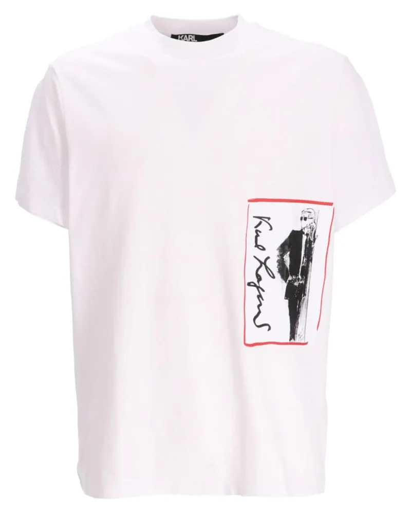 Karl Lagerfeld Karl Archive T-Shirt - Weiß Weiß