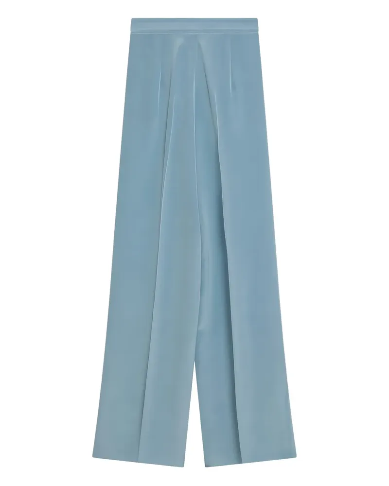 Max Mara Plissierte Hose - Blau Blau