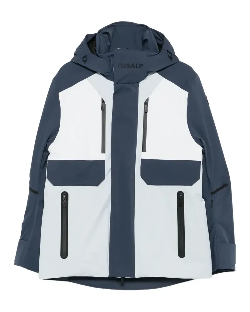 FUSALP John Skijacke in Colour-Block-Optik - Blau Blau