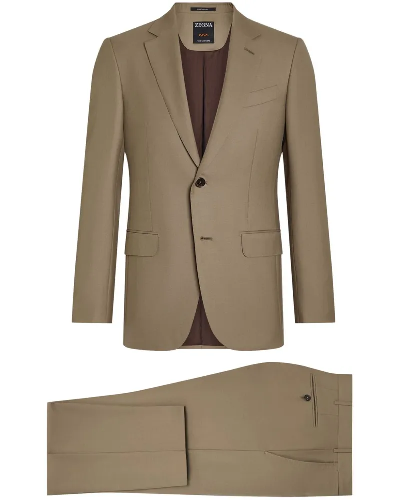 Ermenegildo Zegna Anzug aus Kaschmir - Nude Nude
