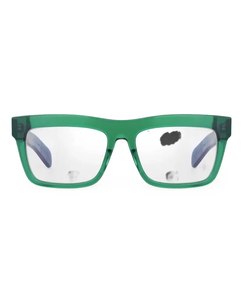 Bugatti rectangle-frame glasses - Grün Grün