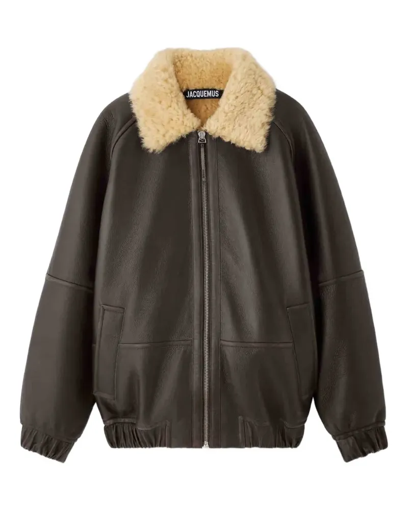 Jacquemus piped pockets jacket - Braun Braun