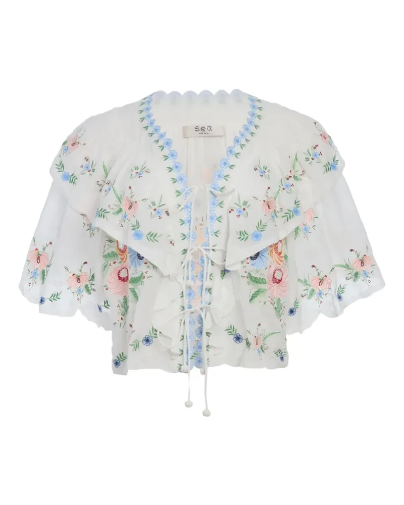 Sea Serafina blouse - Weiß Weiß