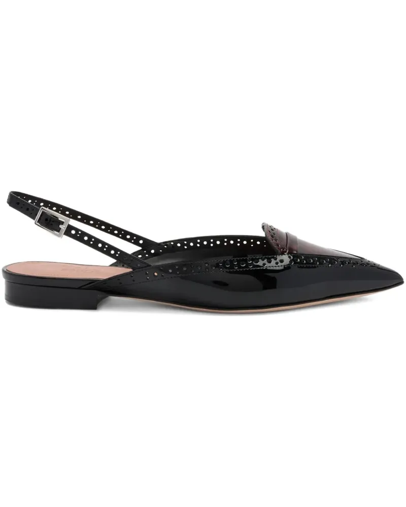 Malone Souliers Laurie Ballerinas - Schwarz Schwarz