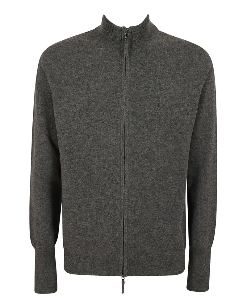 Ballantyne zip-up cashmere sweater - Grau Grau