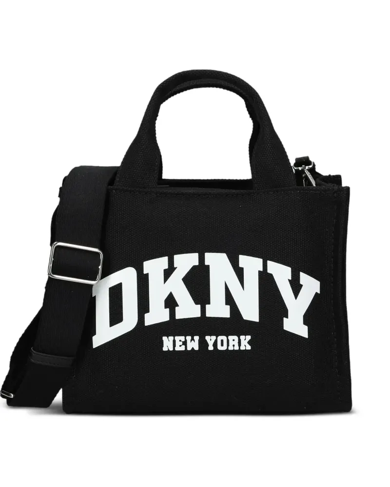 DKNY Handtasche mit Logo-Print - Schwarz Schwarz