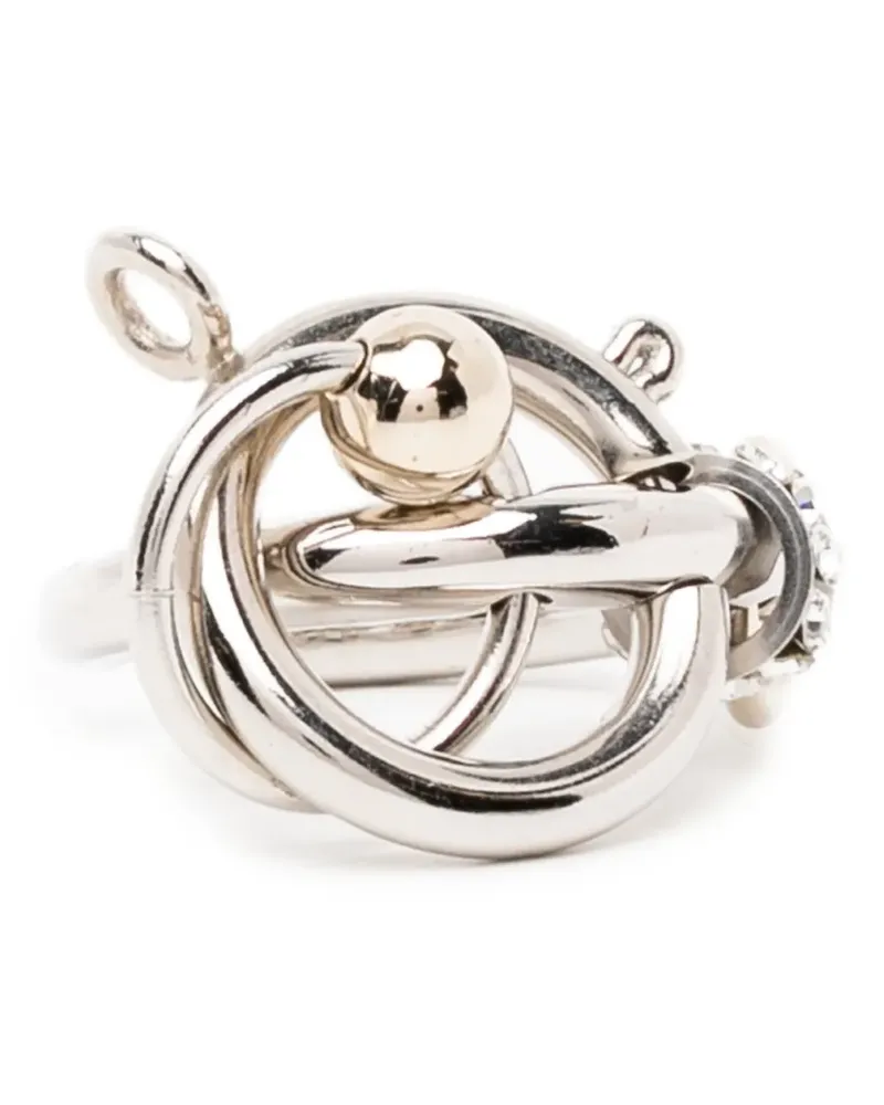 Justine Clenquet Kris Ring - Gold Gold