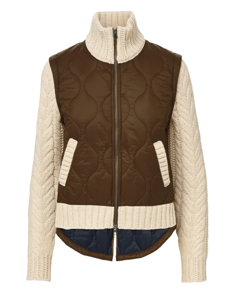 Veronica Beard Gesteppte Jacke - Braun Braun