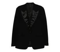 Einreihiger Anzug - Schwarz