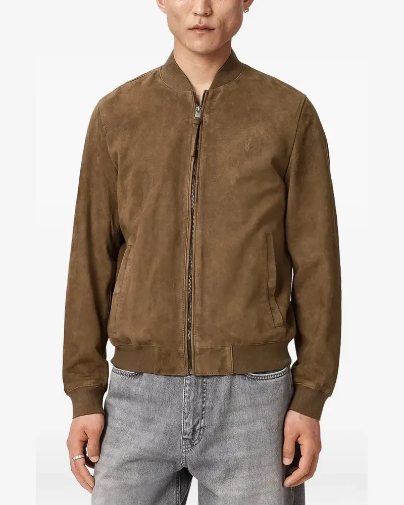 AllSaints Morten bomber jacket - Braun Braun