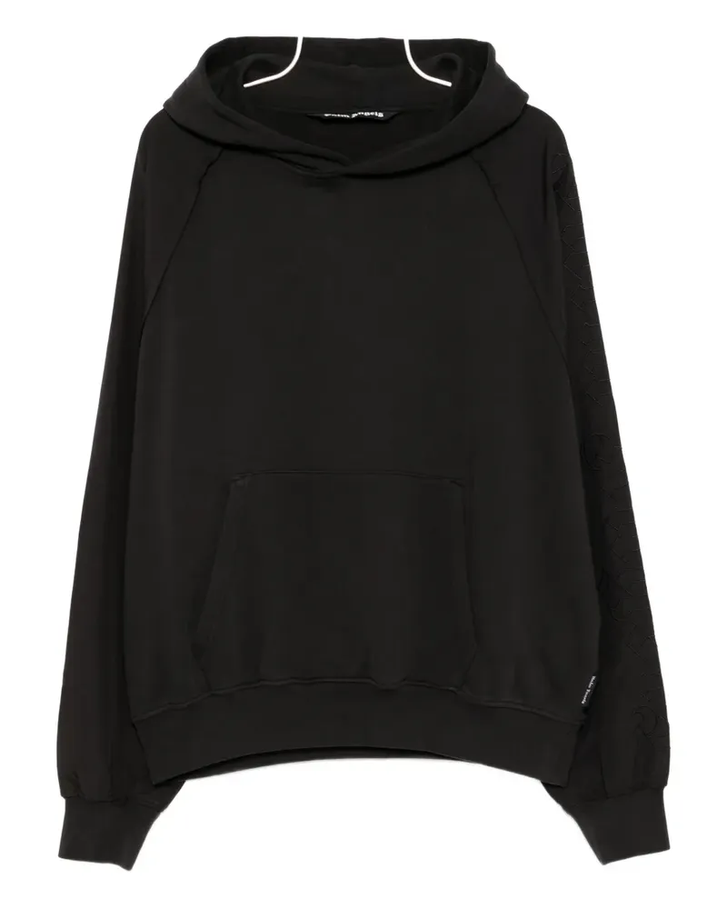 Palm Angels Hoodie mit Logo-Stickerei - Grau Grau