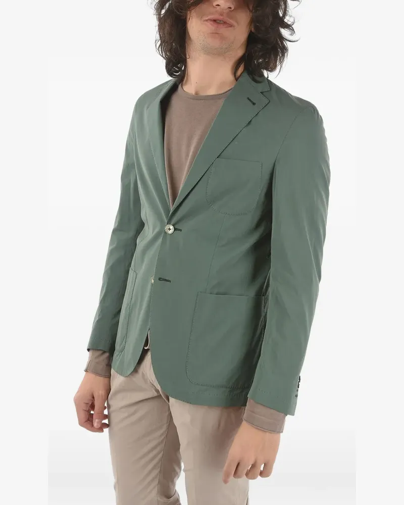 Corneliani single-breasted blazer - Grün Grün