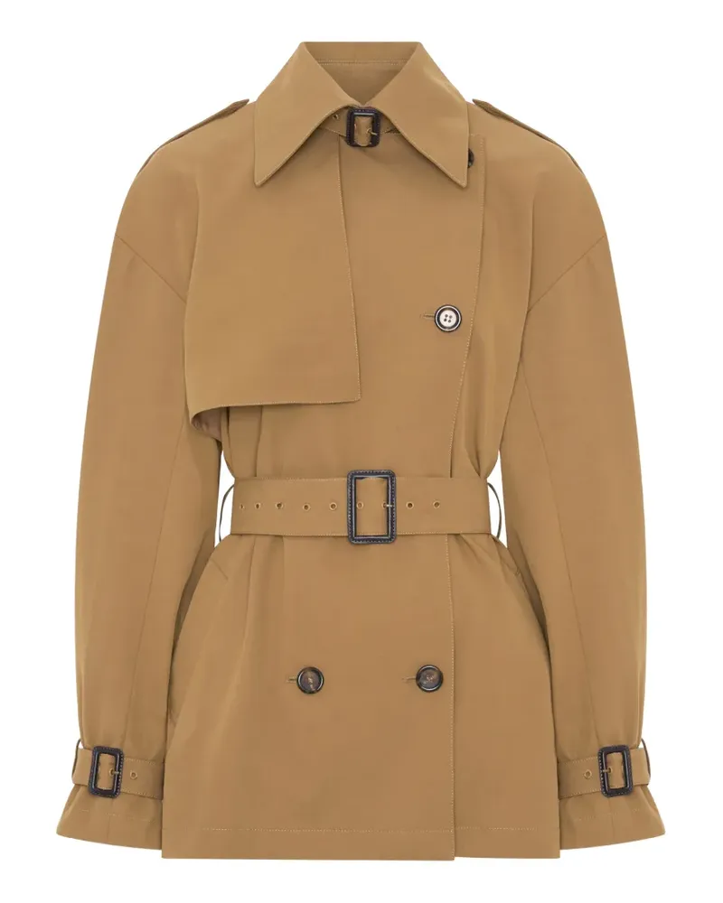 Anna Quan Farren double-breasted trench coat - Nude Nude