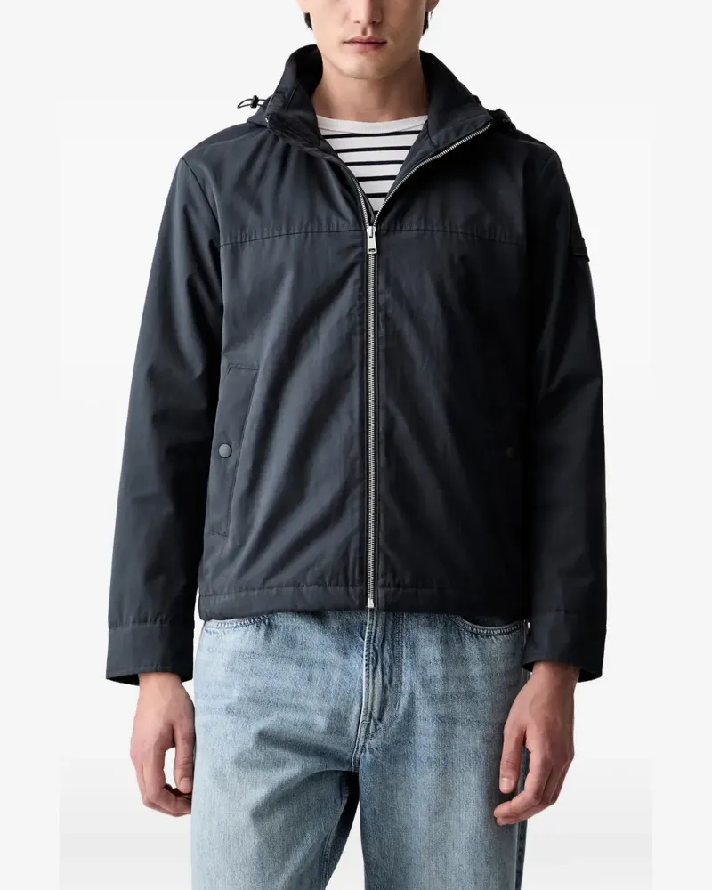 Marc O'Polo hooded zip-up jacket - Grau Grau