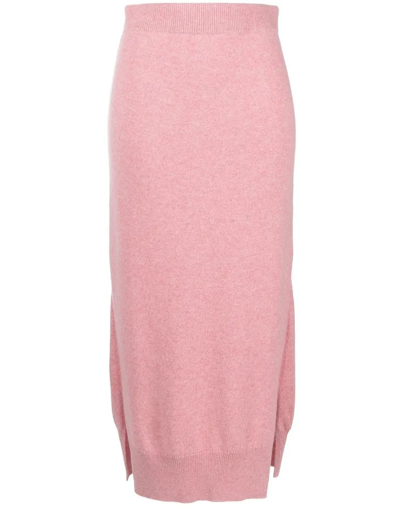 Barrie Rock mit hohem Bund - Rosa Rosa