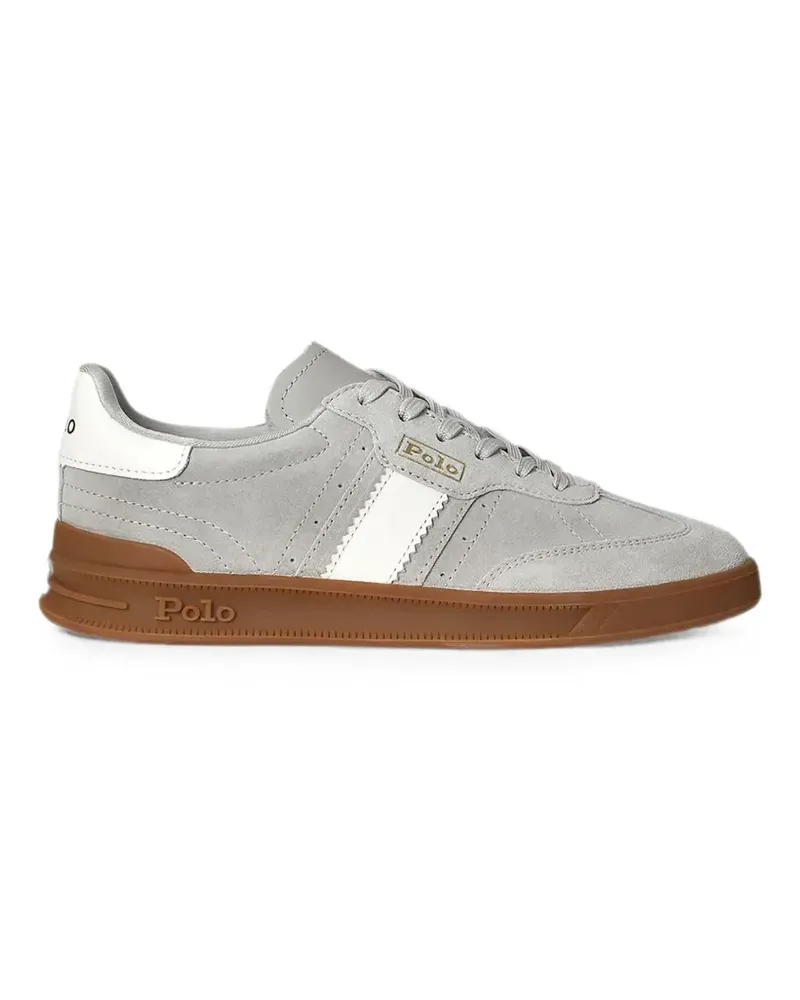 Ralph Lauren Sneakers mit Logo-Patch - Grau Grau