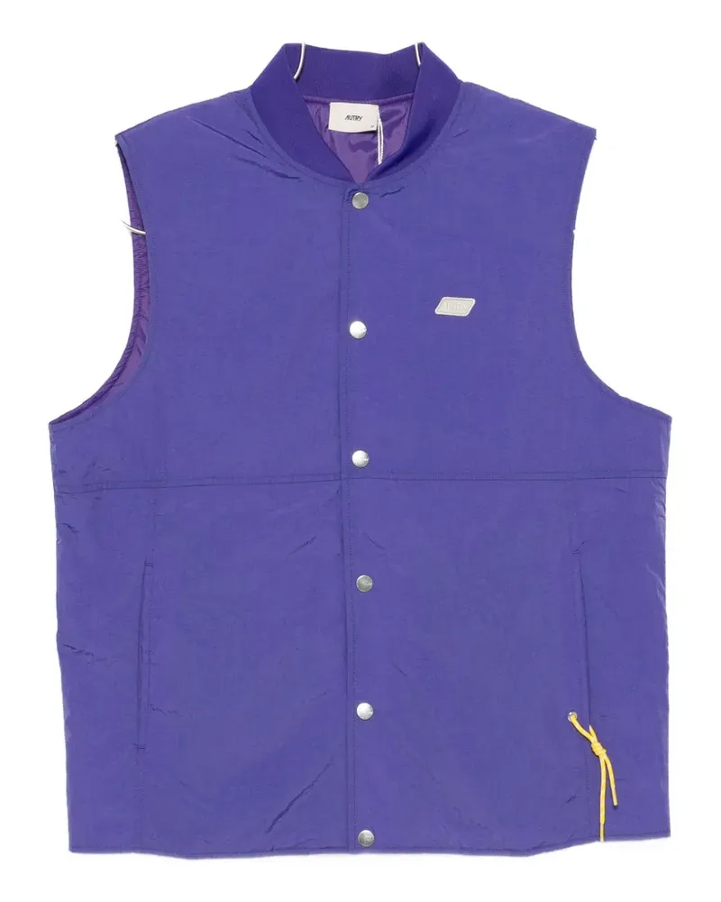 AUTRY West Aus press-stud gilet - Violett Violett