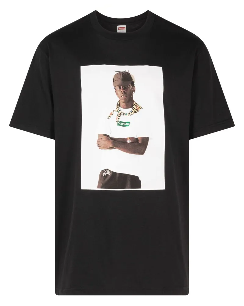 Supreme Being x Tyler The Creator T-Shirt mit Print - Schwarz Schwarz