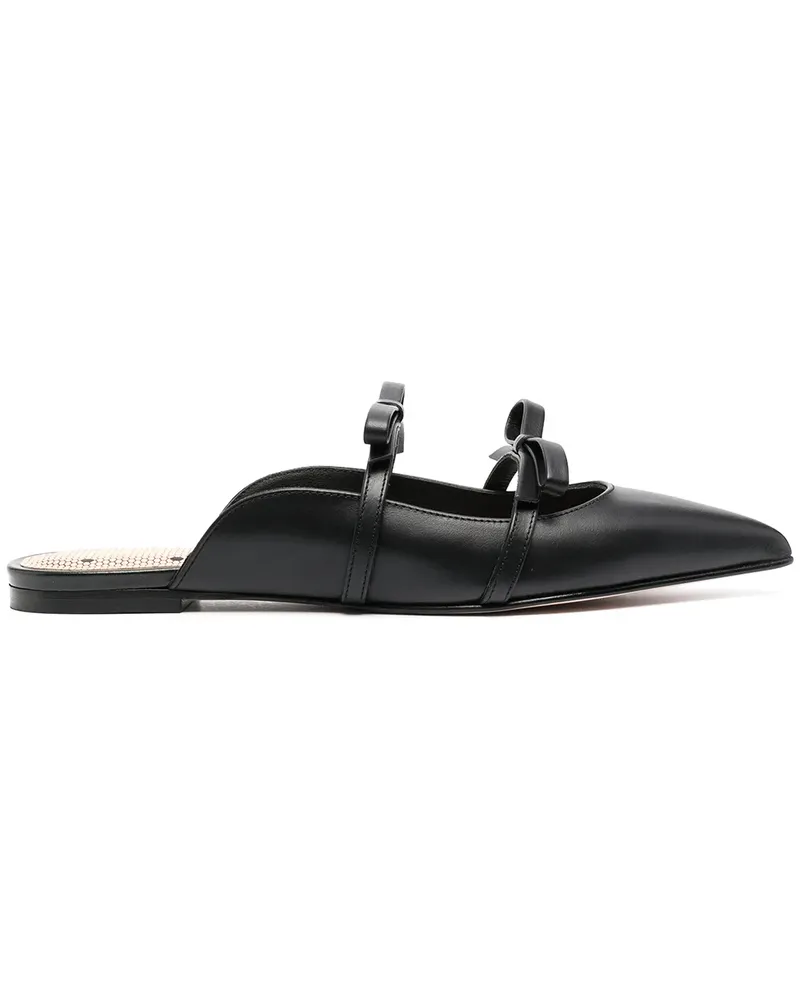 RED Valentino Ballerinas mit Schleifen - 0no NERO 0no