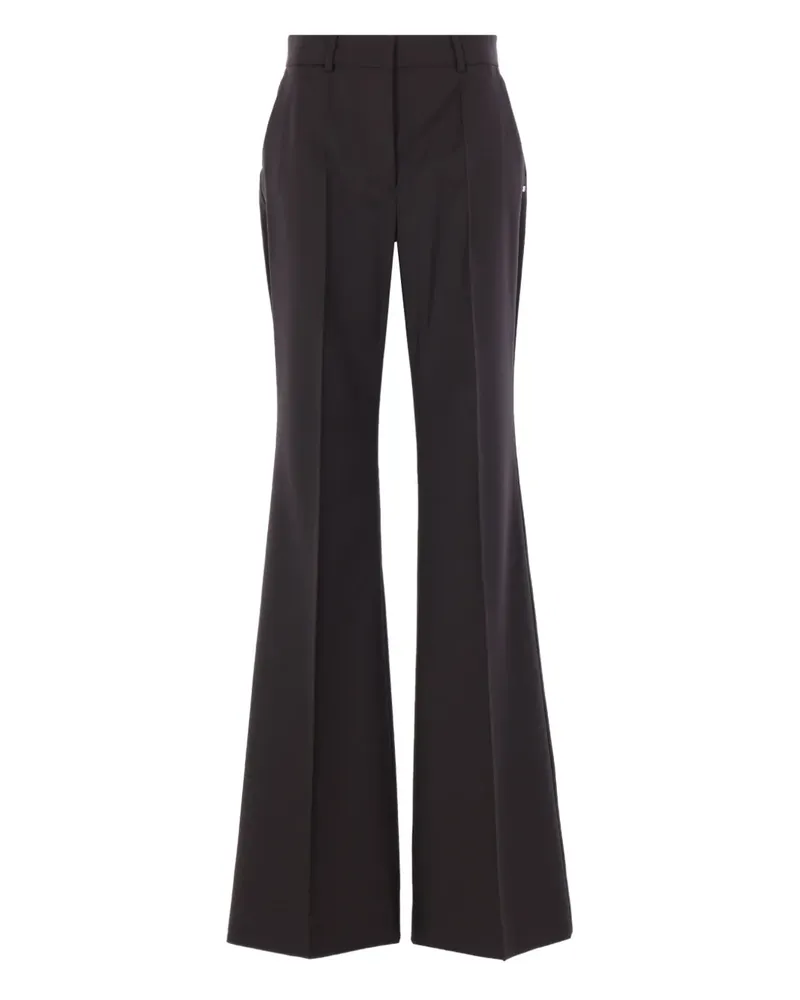 SPORTMAX belt-loops trousers - Braun Braun