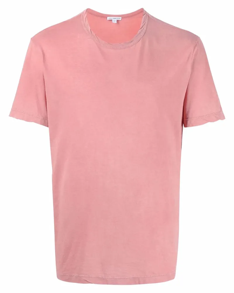James Perse T-Shirt mit rundem Ausschnitt - Rosa Rosa