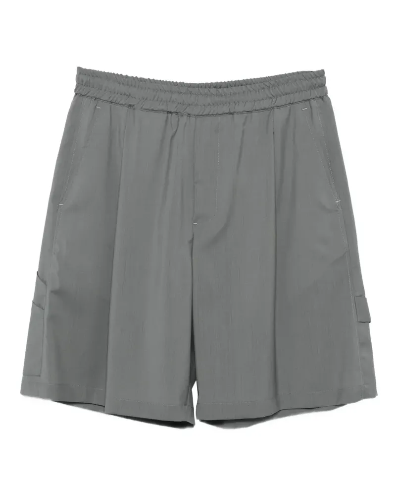 Low Brand elastic-waist bermuda shorts - Grau Grau