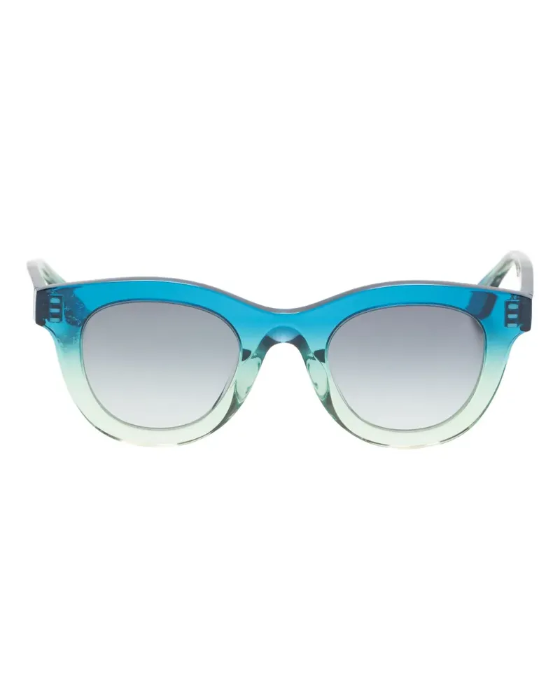 Thierry Lasry Consistency Sonnenbrille mit rundem Gestell - Blau Blau