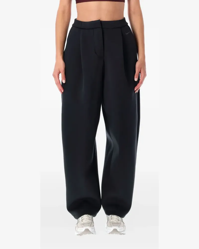 Nike pleated scuba trousers - Schwarz Schwarz