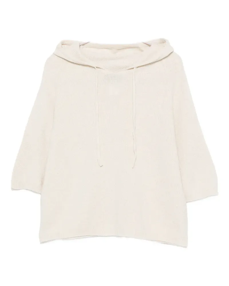 Fabiana Filippi short-sleeve hoodie - Nude Nude