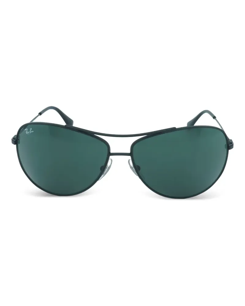 Ray Ban Polarisierte Pilotenbrille - Schwarz Schwarz