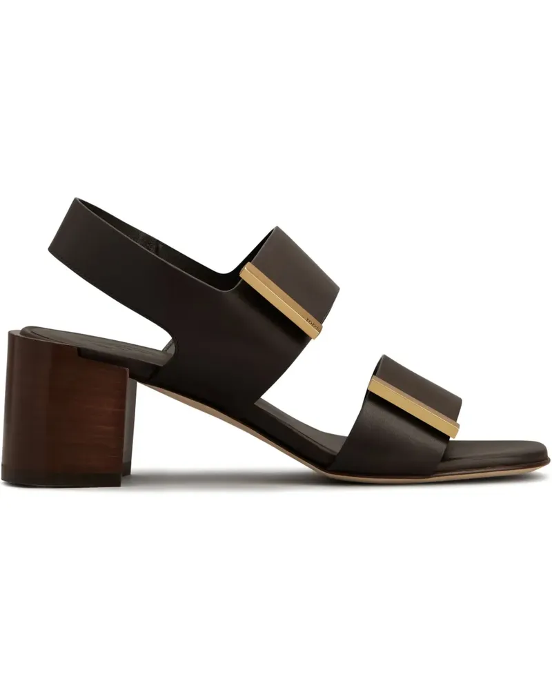 TOD'S Sandalen aus Leder 55mm - Braun Braun